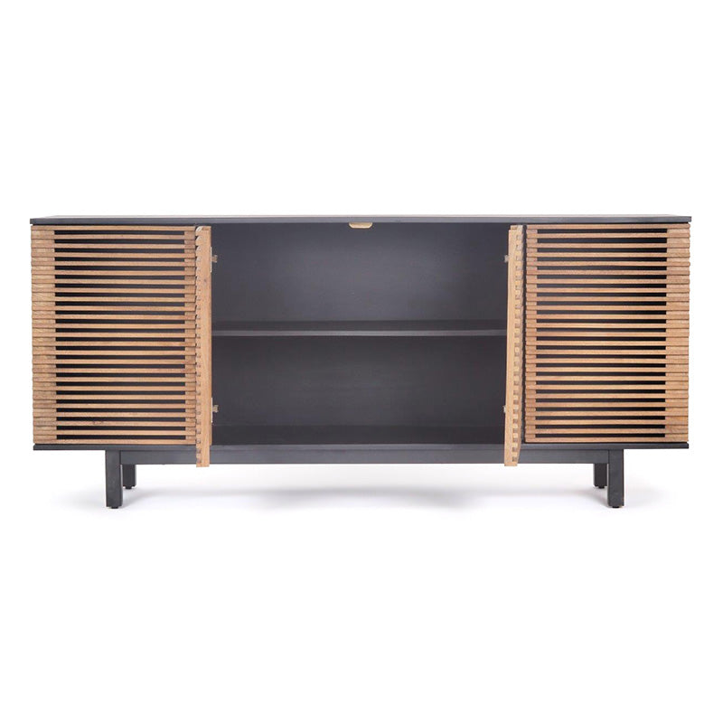 ACADIA Sideboard Buffet 170cm - Honey & Black