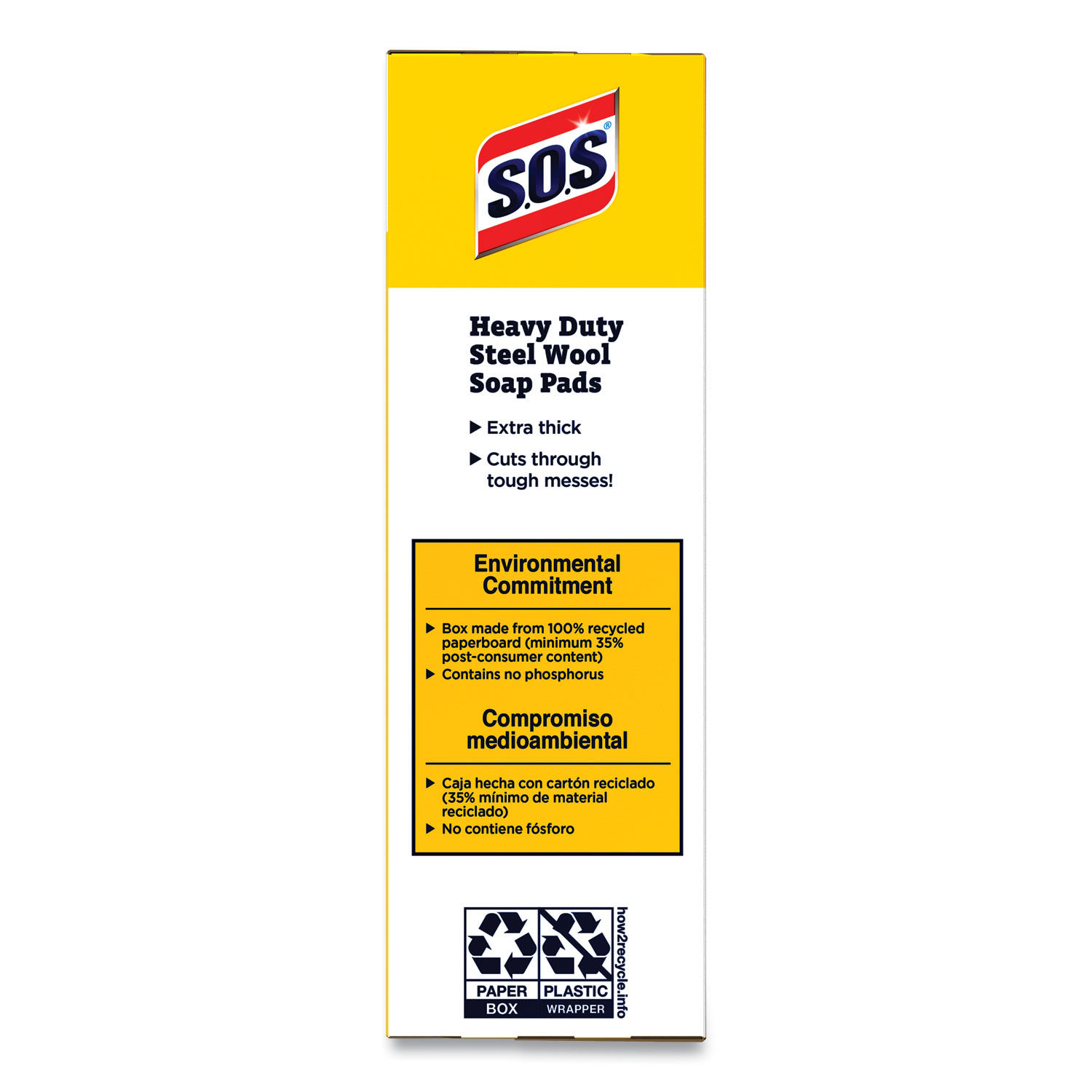 Steel Wool Soap Pads by S.O.S.andreg; CLO88320CT