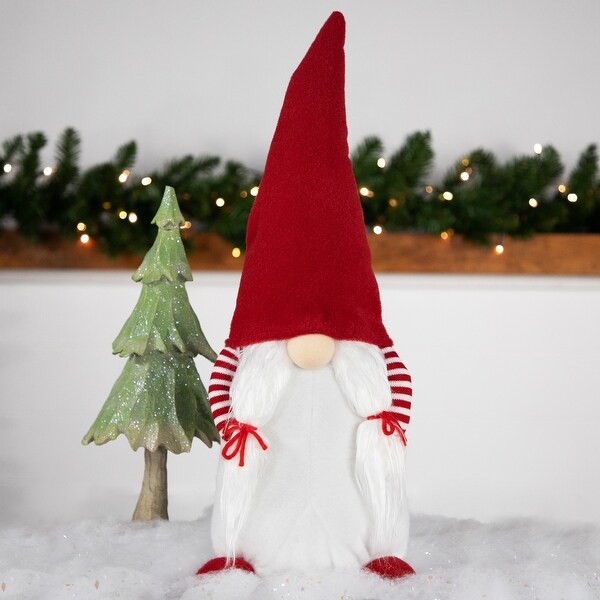 Standing Girl Gnome with Hands in Pocket Christmas Figure