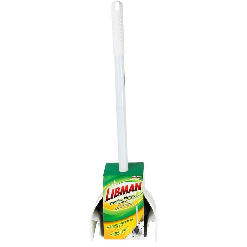 PLUNGER  CADDY WHITE