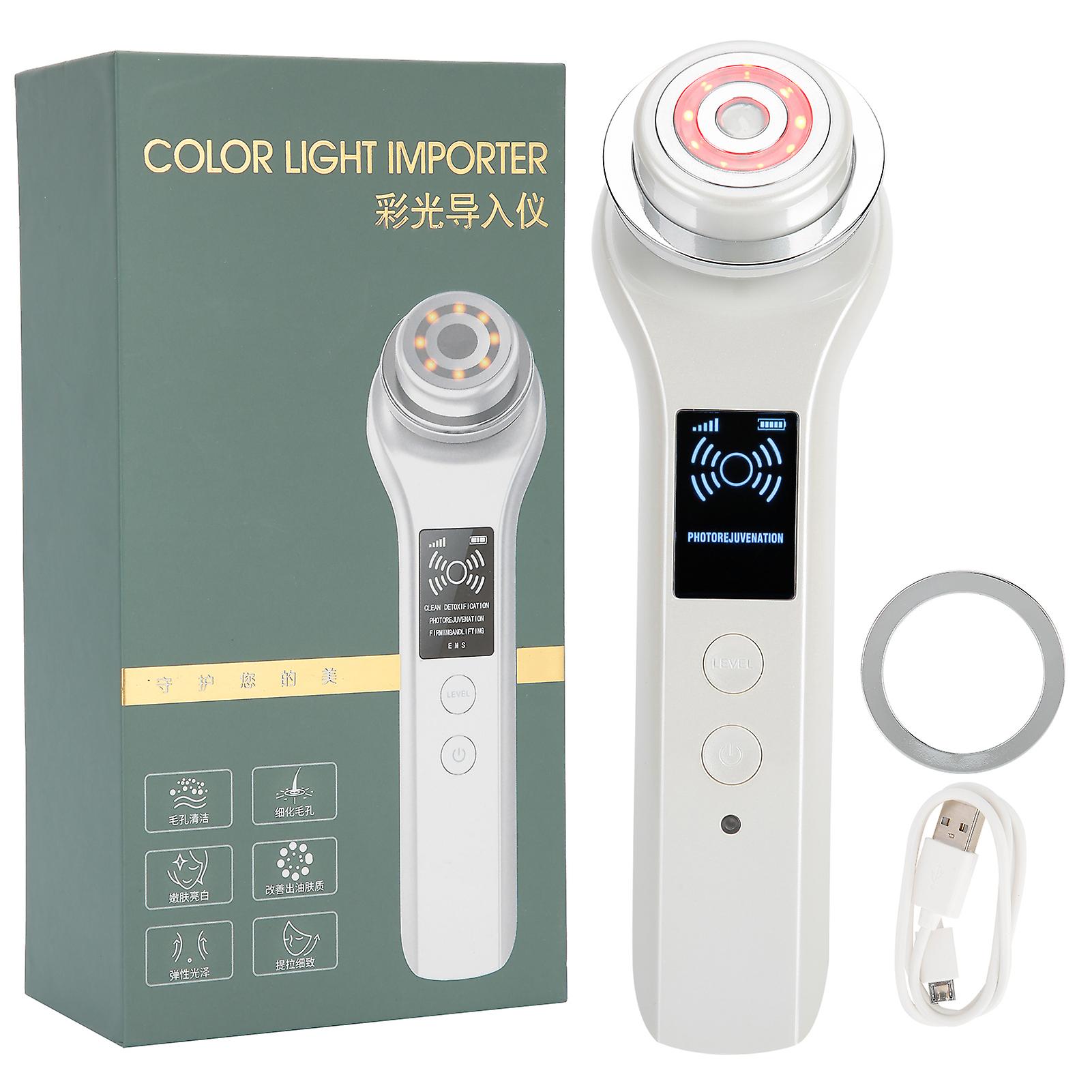 Ems Photon Light Therapy Face Machine Anion Cleaning Lifting Skin Rejuvenation Machine