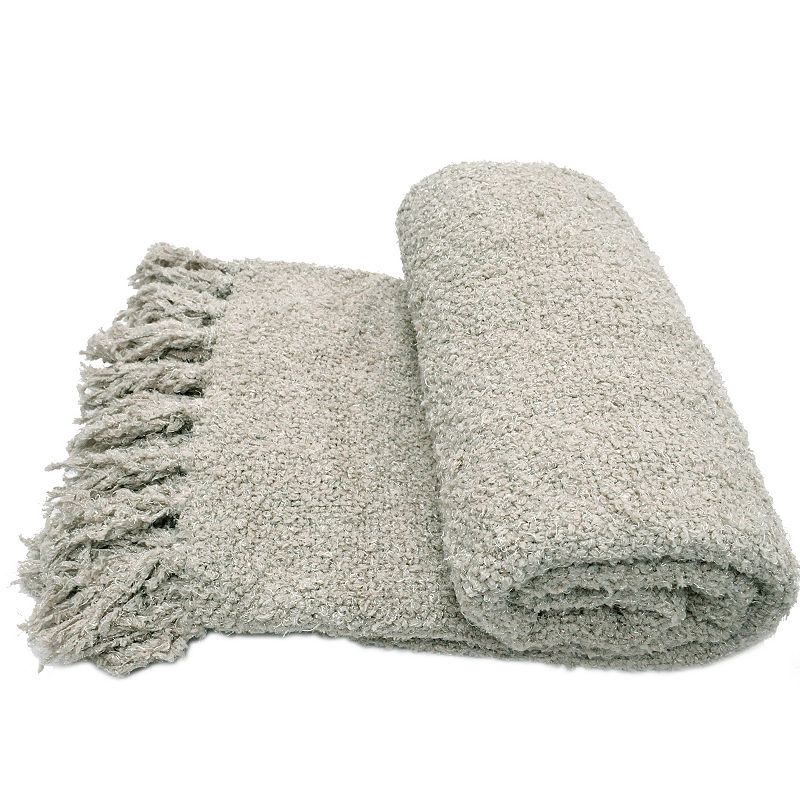 Fluffy Woven Throw