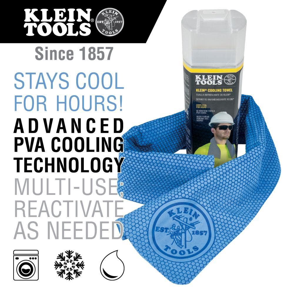 Klein Tools Cooling Towel Blue 60090 from Klein Tools