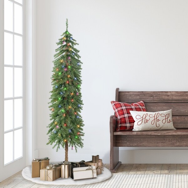 Puleo International 5 ft. PreLit Alpine Artificial Tree