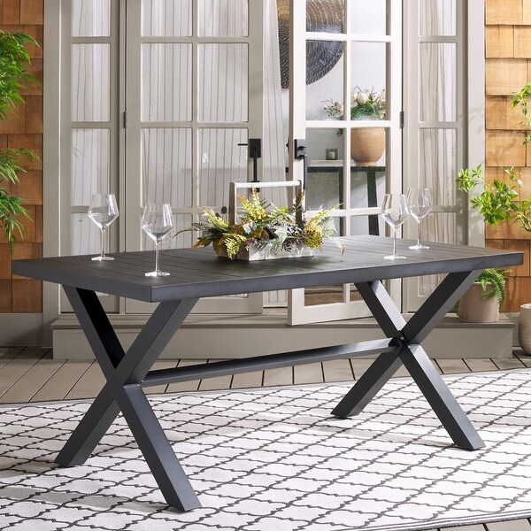 SAFAVIEH Outdoor Core Aluminum Bistro Table