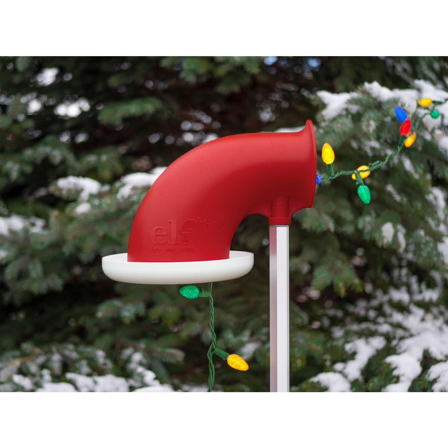 Easy Light Feeder Multicolored Christmas Light Accessory 20 ft.