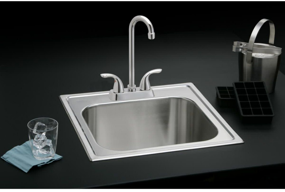 Elkay LK2477 Everyday 1.5 GPM Standard Bar Faucet   Contemporary   Bar Faucets   by Buildcom  Houzz