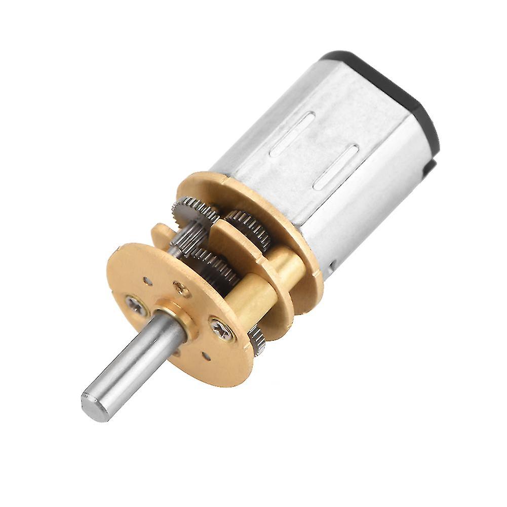 DC6V / 12V GA13N20 Gear Box Motor Electric Gear Motor for Car Model/Robot/DIY (12V 60RPM)