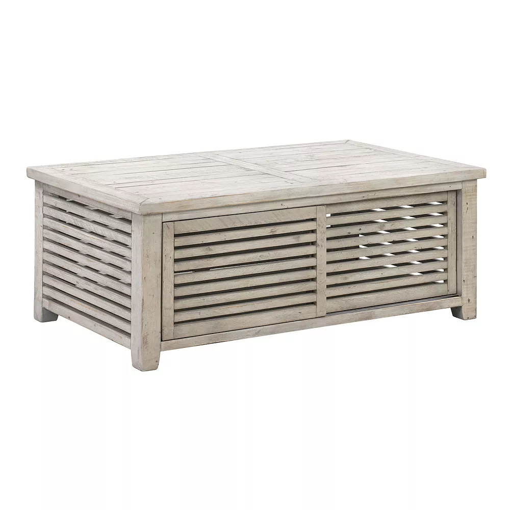 Pembroke Plantation Hudson Slatted Coffee Table