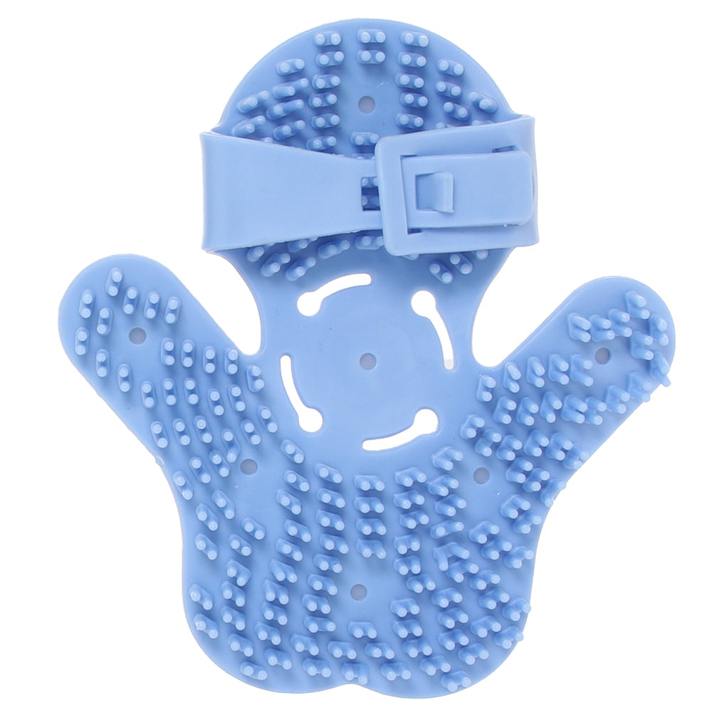 Fuzu Glove Massager in Blue