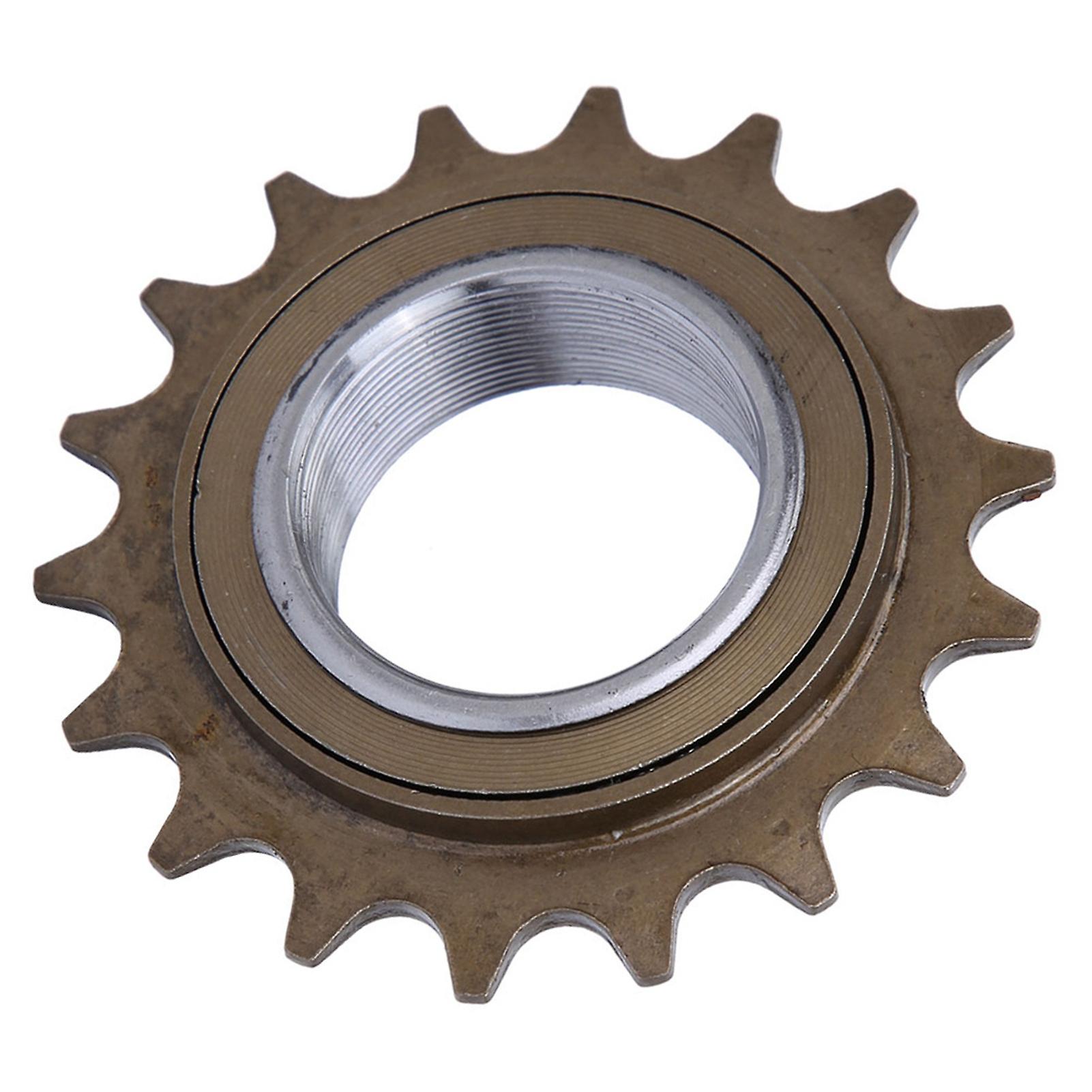 18 Teeth Bike Freewheel Chain Sprocket One Speed Bicycle Replacement Accessory