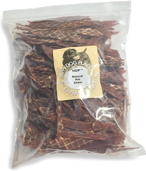 HDP Duck Jerky Strips Dog Treats， 2-lb bag