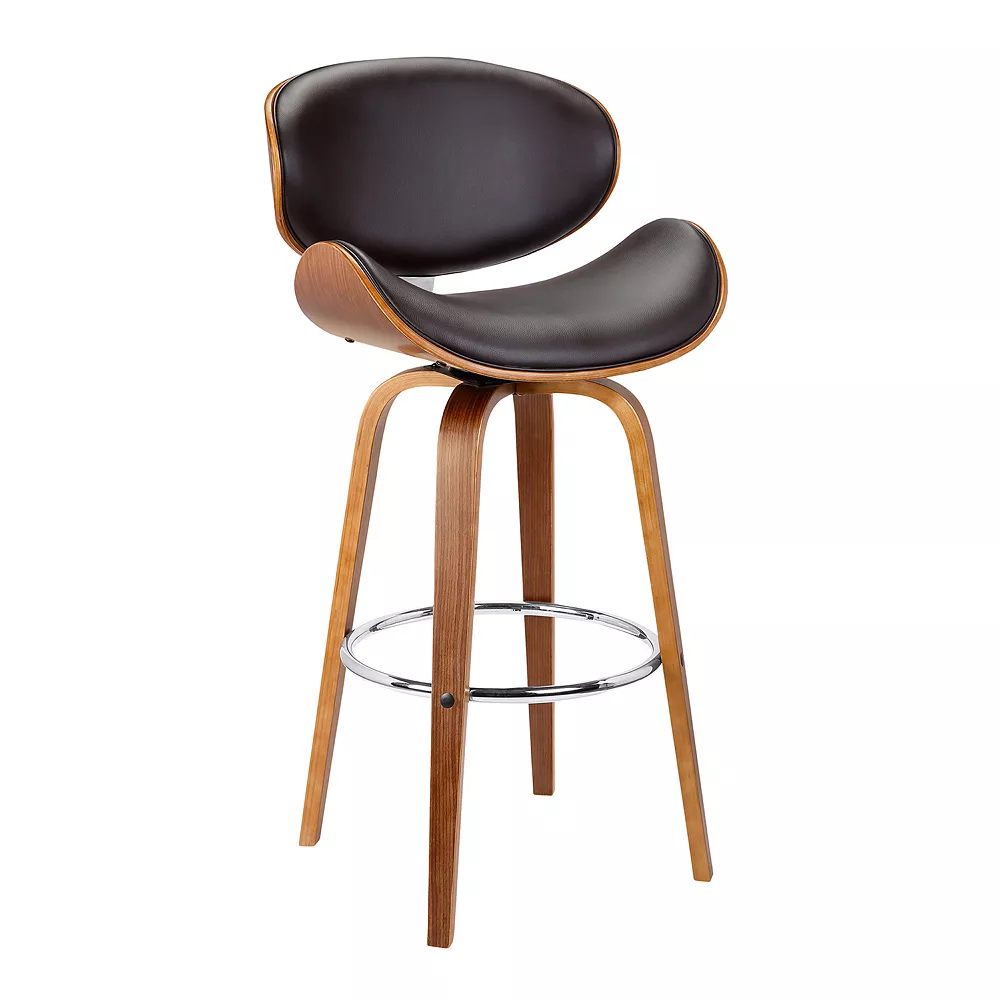 Armen Living Solvang Swivel Counter Stool