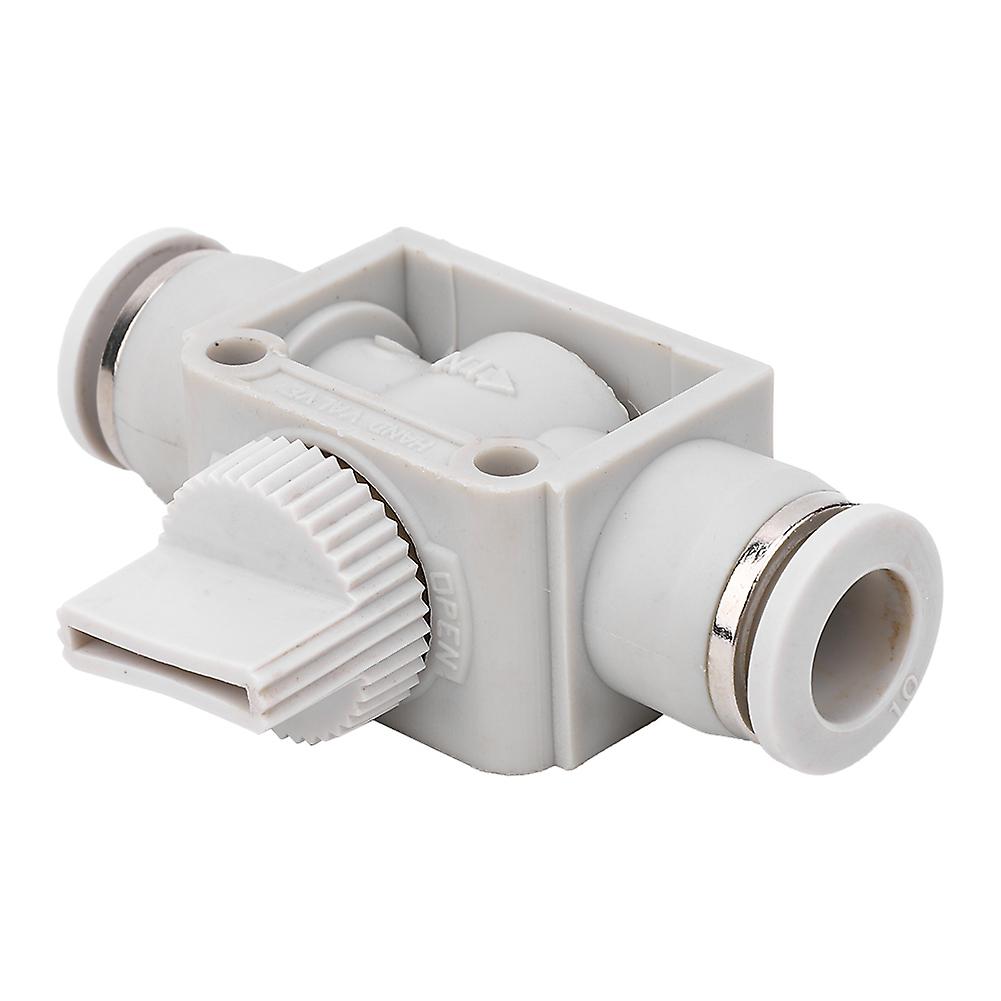 Plastic Shut-off Valve Hvff Switch Valve Quick Coupling Connector For Pneumatic Automatic Equipments10mm