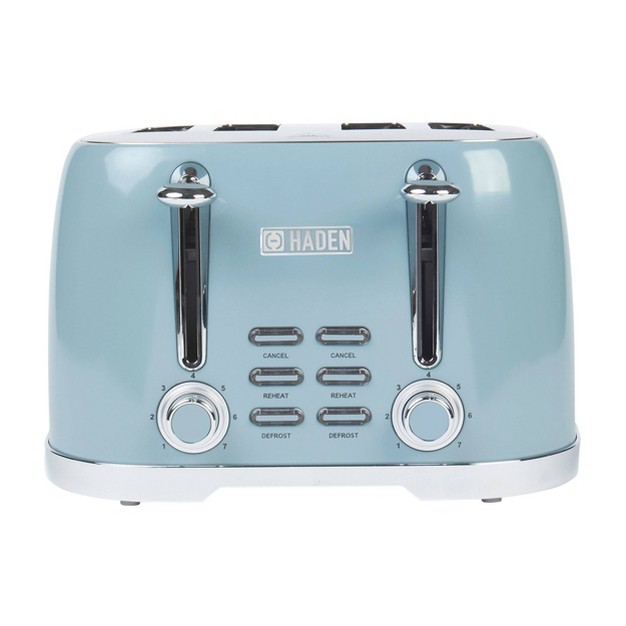 Brighton 4 Slice Toaster Sky Blue