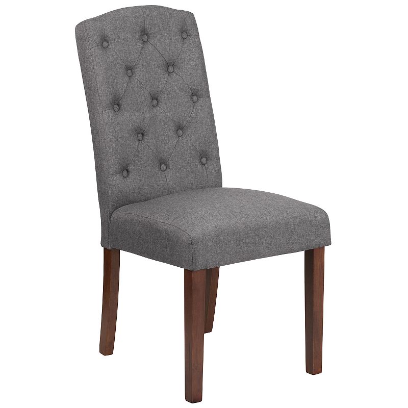 Flash Furniture Hercules Grove Park Tufted Parsons Dining Chair