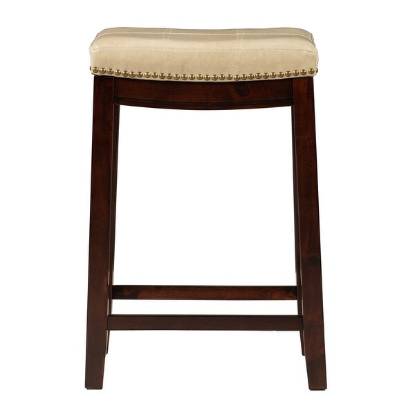 Copper Grove Willamette Backless Saddle-seat Counter Stool