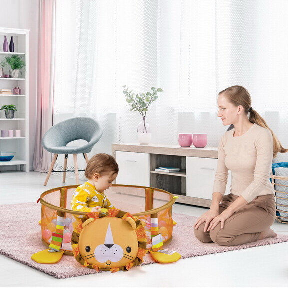 Costway 98452713 4 in 1 Baby Play Gym with Soft Pa...