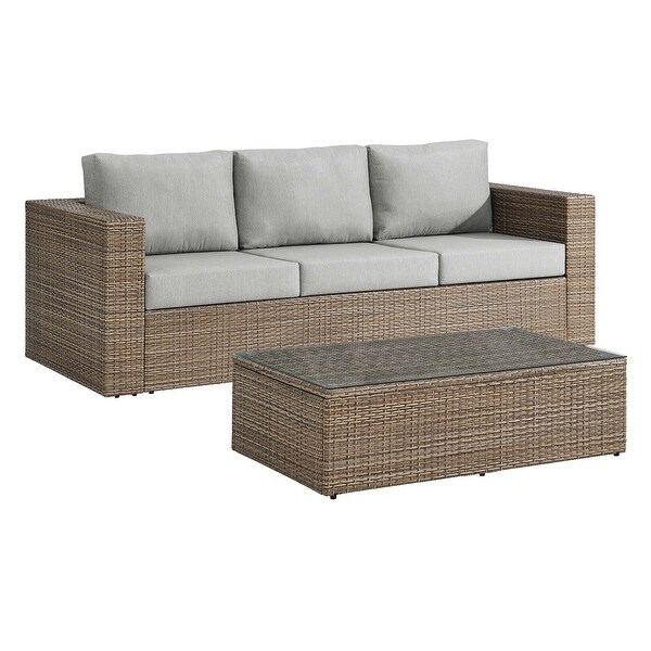 Convene Outdoor Patio Outdoor Patio 2Piece Furniture Set