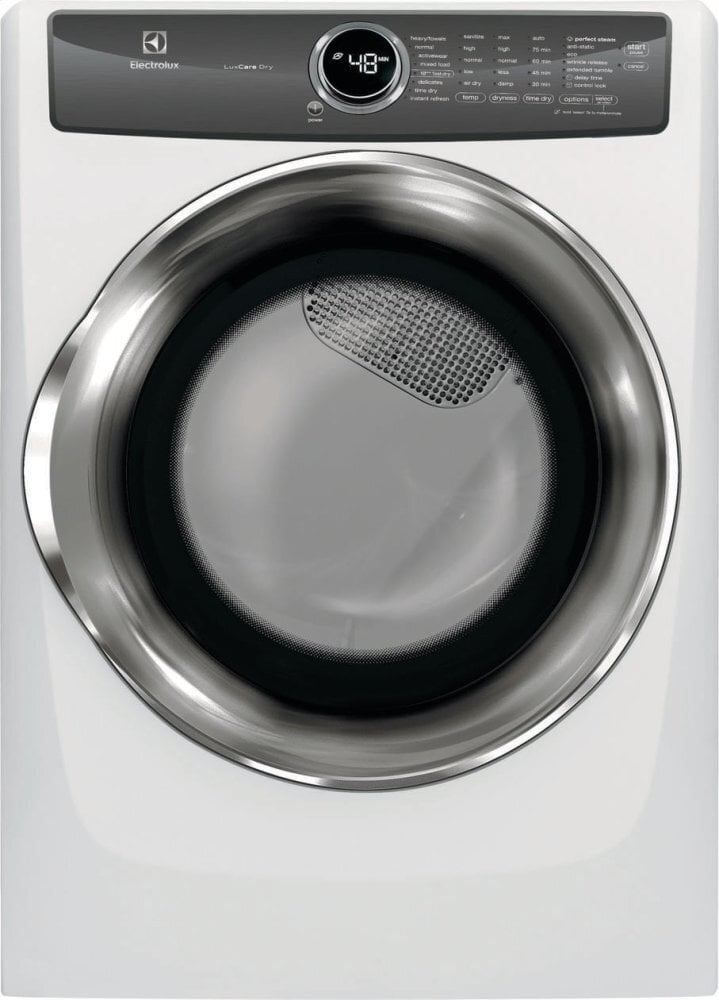 Electrolux EFME527UIW Front Load Perfect Steam™ Electric Dryer With Luxcare® Dry And Instant Refresh - 8.0 Cu. Ft.