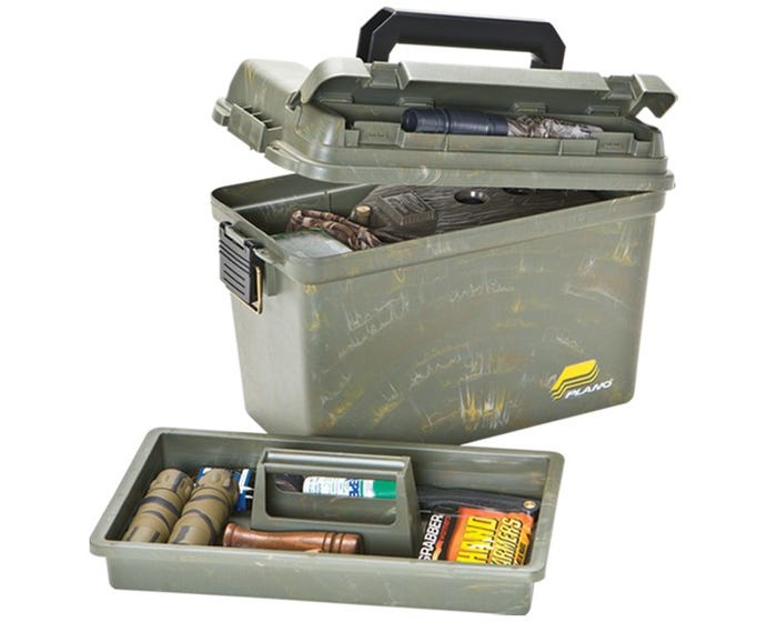 Plano Element Proof Deep Ammo Cs.W/Tray - Camo   161200