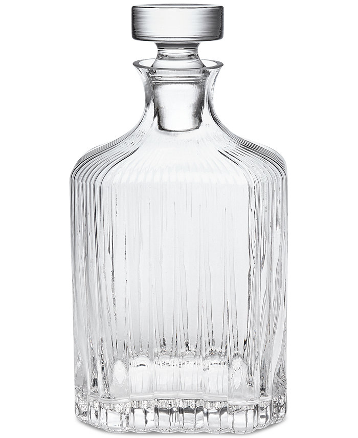 Hotel Collection Fluted Whiskey Decanter