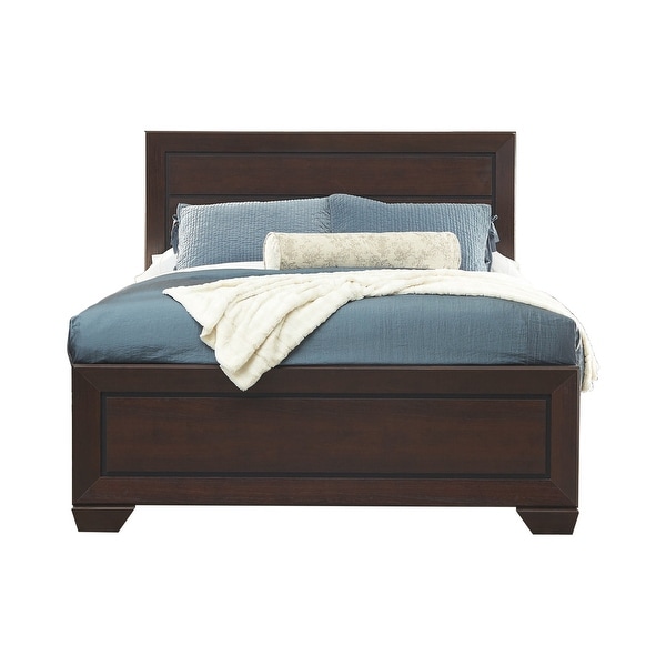 Oatfield Dark Cocoa 6-piece Panel Bedroom Set - - 35028902