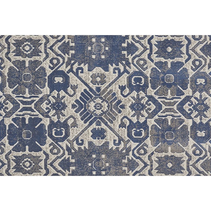 Weave and Wander Hurst Modern Style Slavic Kilim Rug