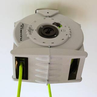 Flexzilla 12 in. dia. X 70 ft. Retractible Water Hose Reel with Levelwind Technology L8340FZ