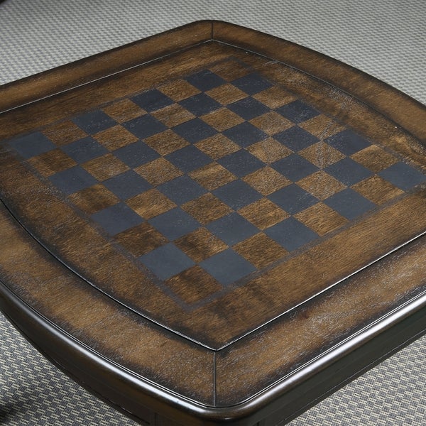 Darlington Game End Table with Chessboard by Greyson Living