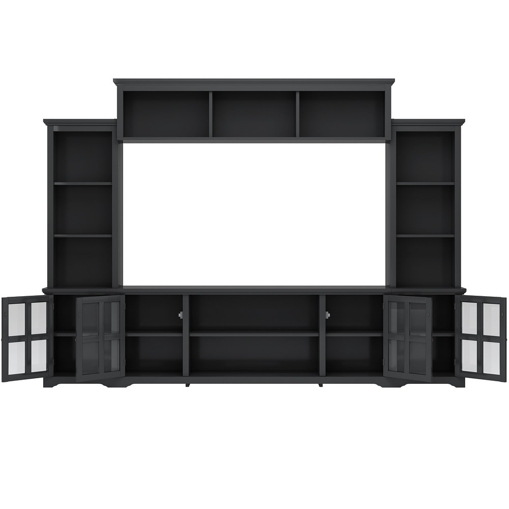 TV Stand Entertainment Units Bookshelf with 66\