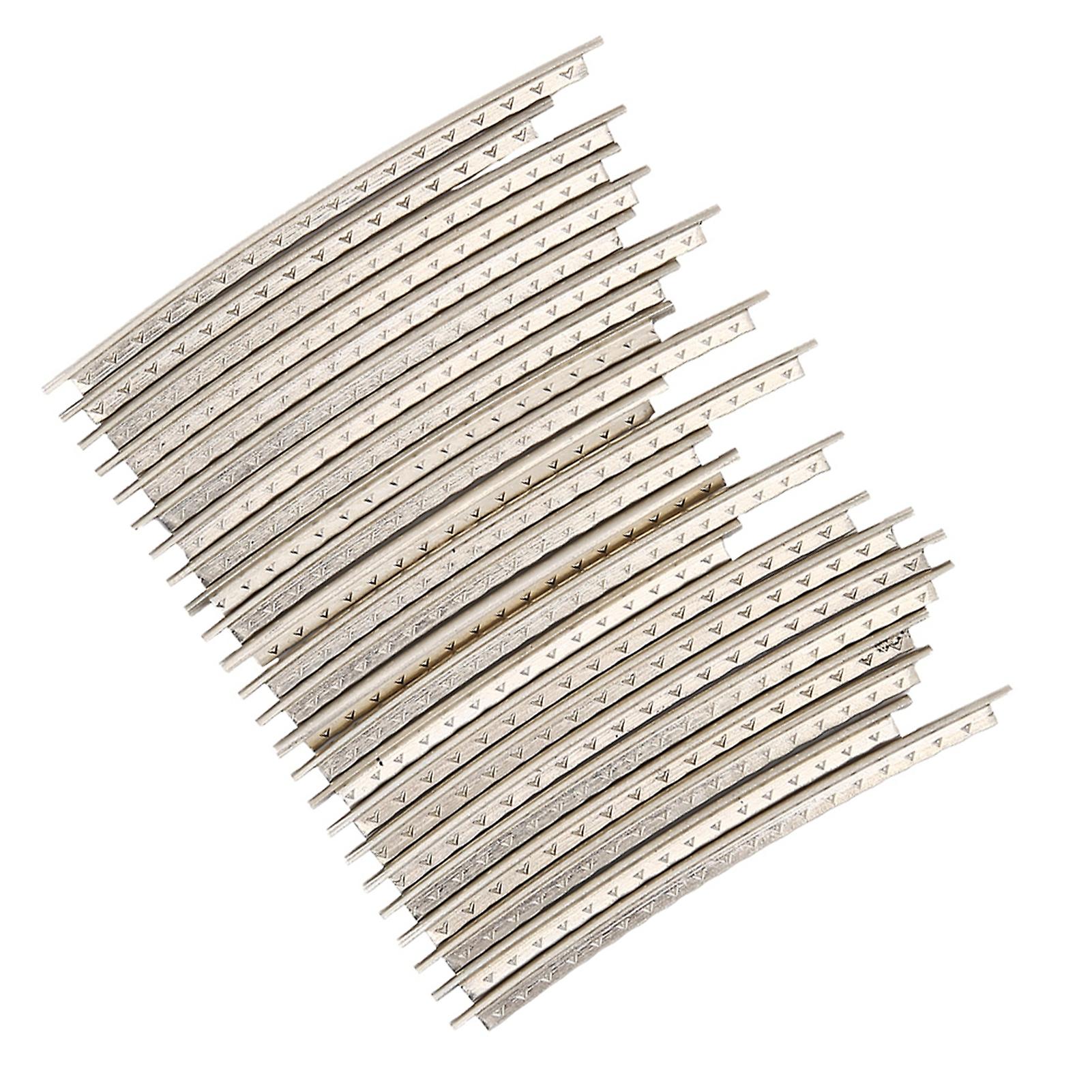 24pcs Guitar White Copper Fret Wire Fretwire Set Accessory For Electric Guitars