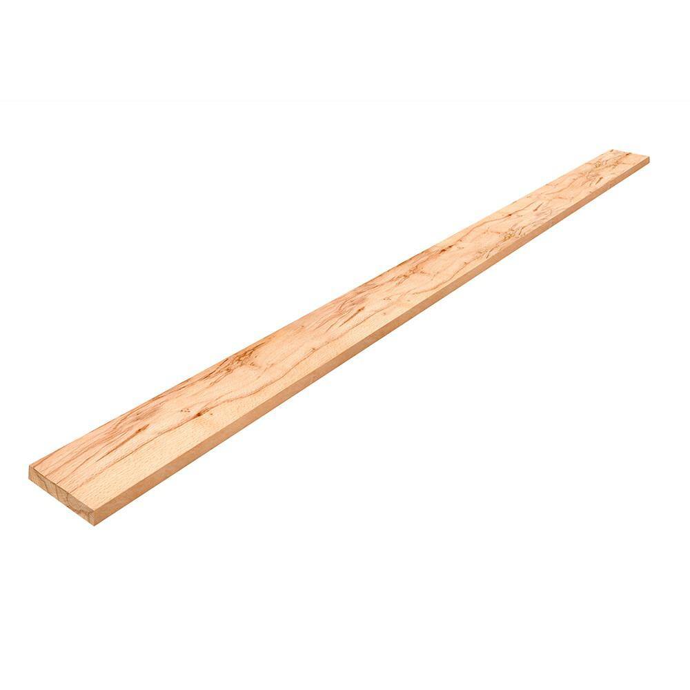 UFP-Edge 1 in. x 4 in. x 8 ft. Rustic Beech Board 401547