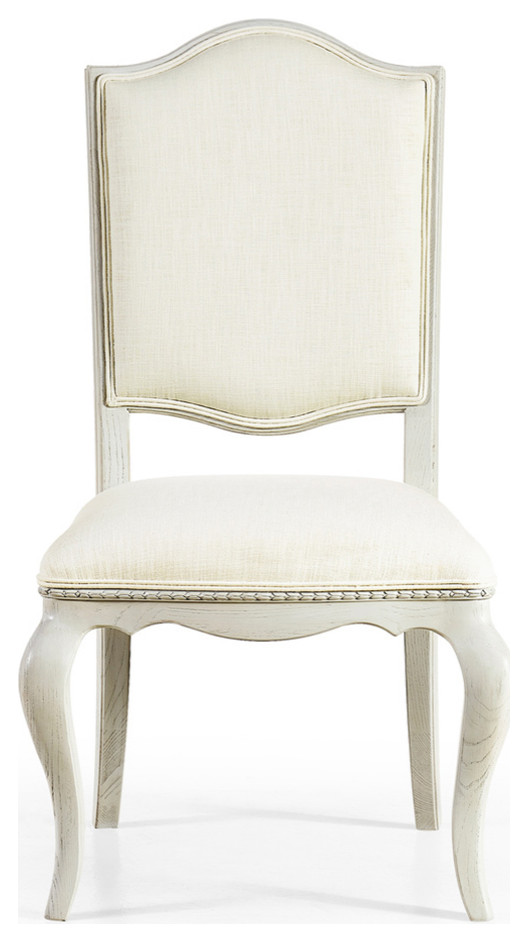 French Painted Dining Chair   Traditional   Dining Chairs   by English Georgian America  Houzz