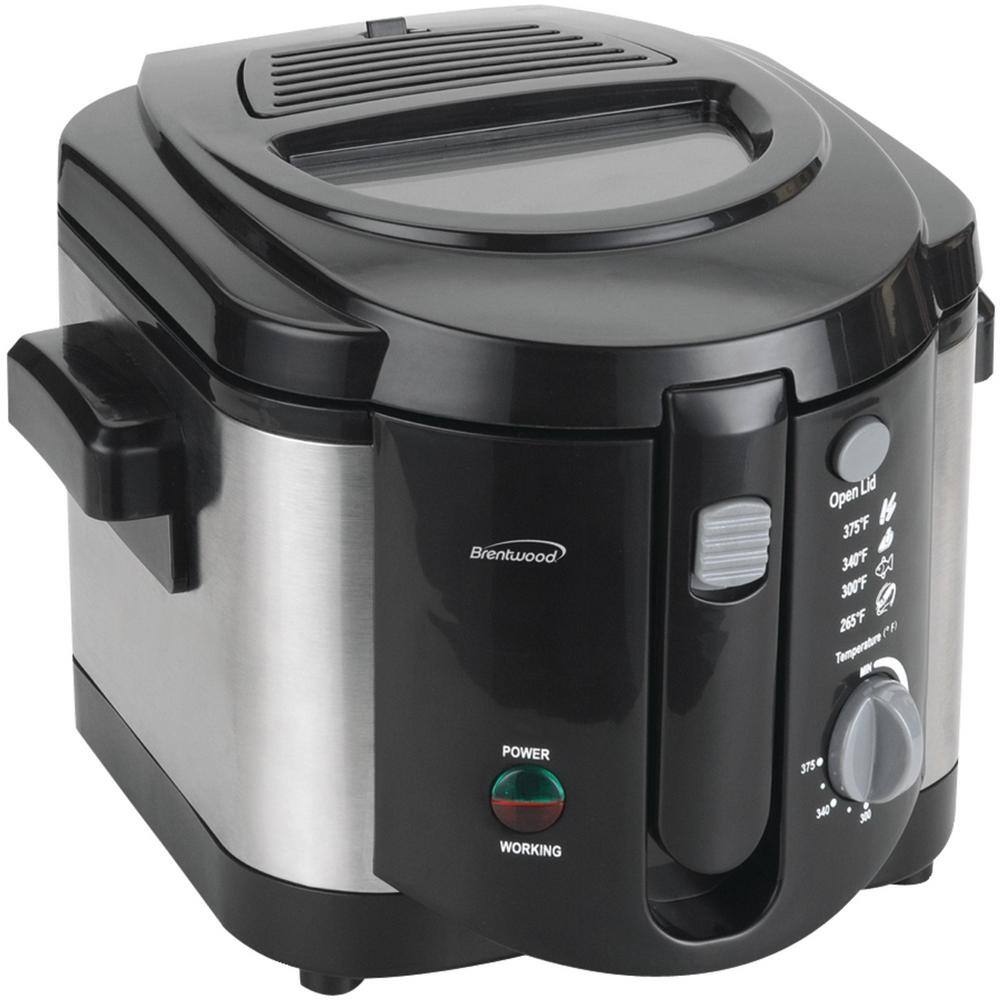 Brentwood Appliances 2 qt. Black Deep Fryer DF-720