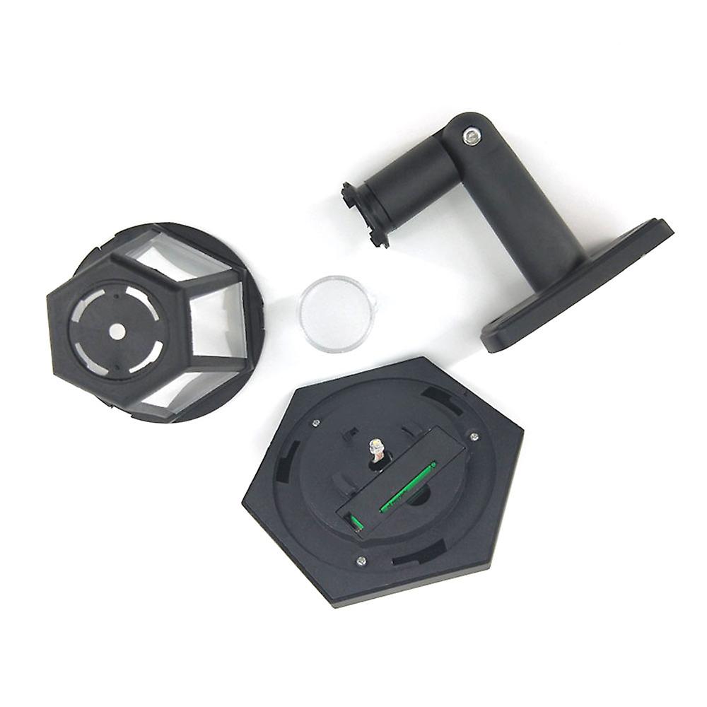 1pc Solar Panel L-ed Sensor Wall Light Hexagon Lamp Path Way Garden Fence Lamp No.236862