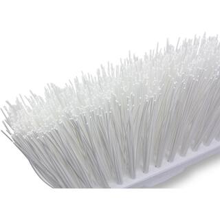 CFS Brands Sparta 12 in. White Polypropylene Unflagged Upright Broom Head (12-Pack) 36868EC02