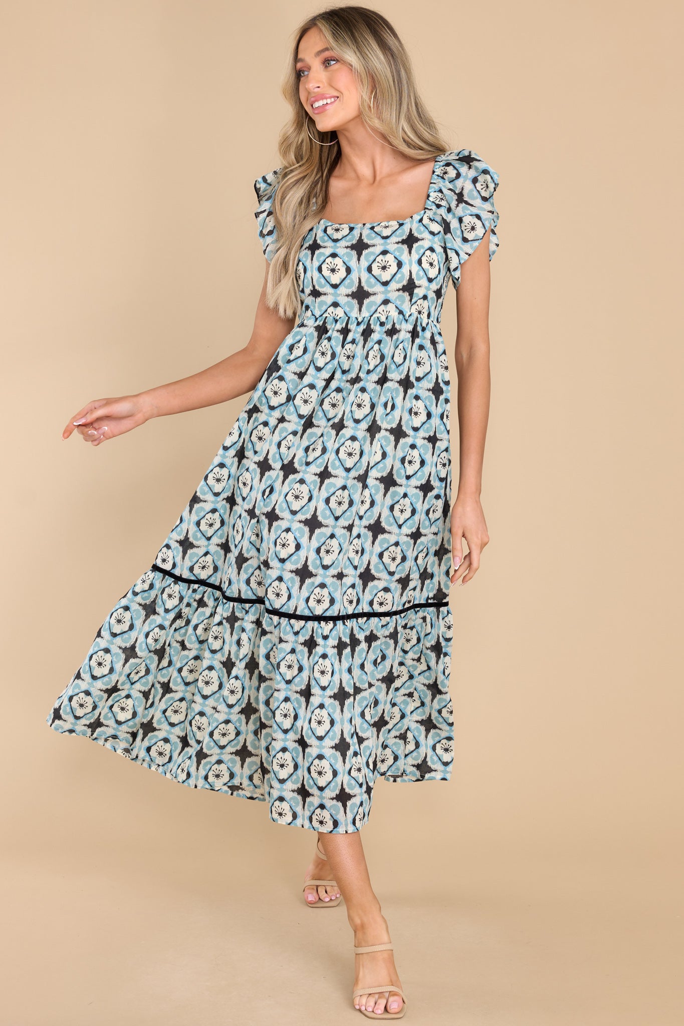 Brooke Midnight Patch Dress