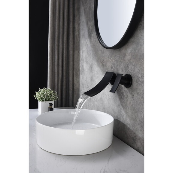 Wall Mount Widespread Bathroom Faucet W928107570