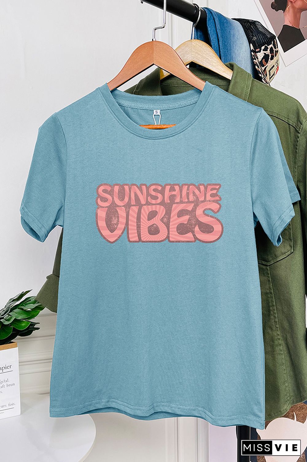 Sunshine Vibes Graphic Tee Wholesale