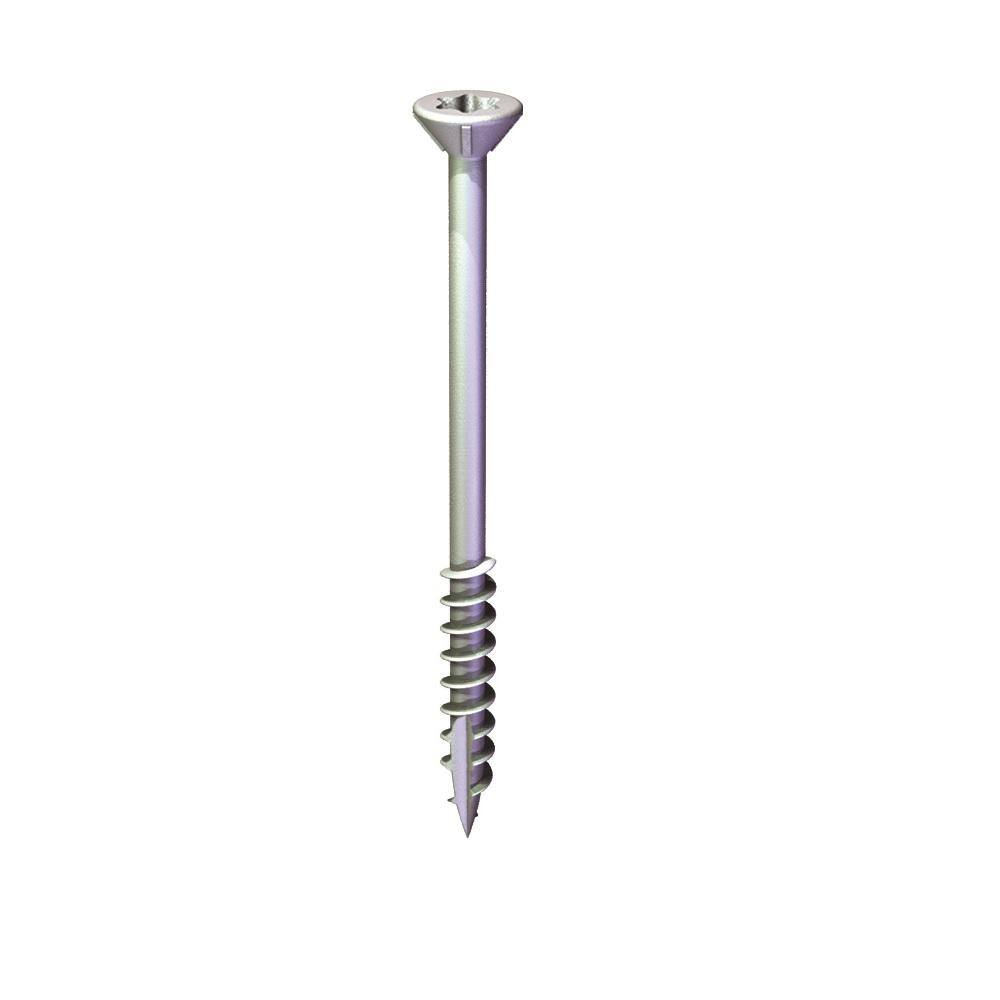 Grabber #10 x 2-12 in. Stainless Steel Star Drive Flat-Head Wood Deck Screw 22645