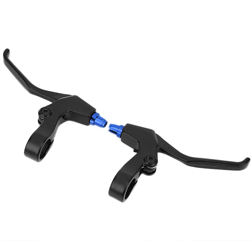 Meroca Aluminium Alloy Mountain Bike Folding Bicycle Extend Brake Lever Cycling Accessory Bleu Noir