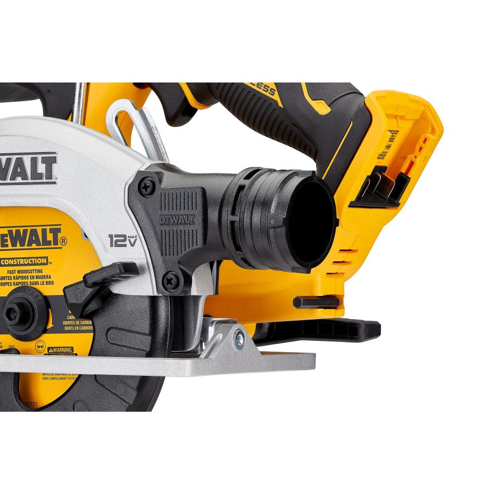 DEWALT XTREME 12V MAX Circular Saw Bare Tool BRUSHLESS 5 3/8