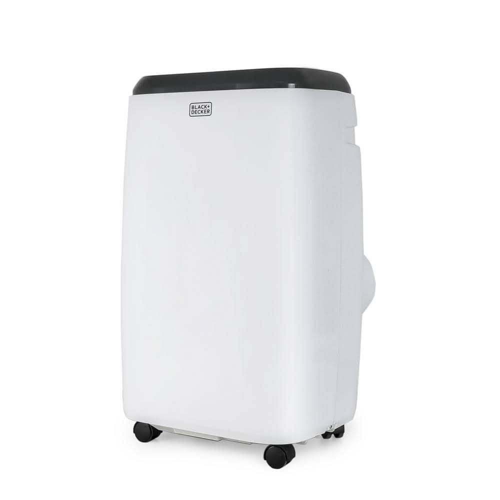 BLACKDECKER 8000 BTU Cool SACCCEC 10500 BTU Heat 12000 BTU Cool ASHRAE 128 Portable Air Conditioner Dehumidifier Heater White