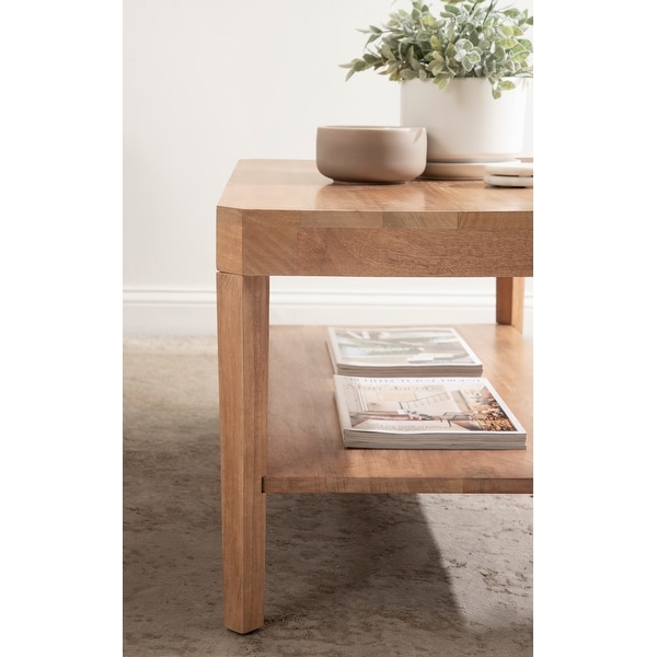 Kate and Laurel Talcott Rectangle Coffee Table