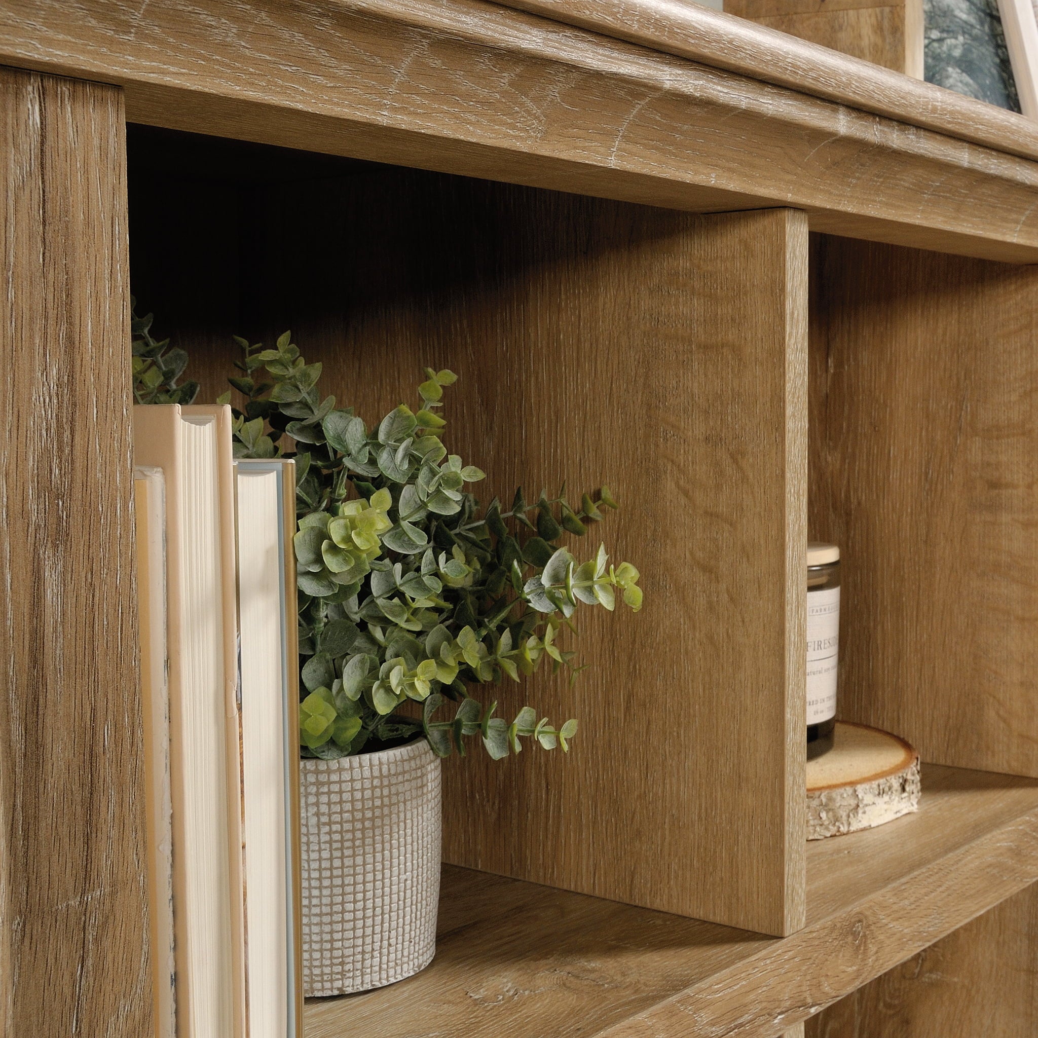 Sauder Garden Villa 9-Cube Organizer, Orchard Oak Finish