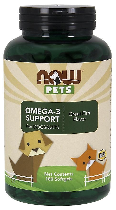 Now Foods Soft Capsules Pets Omega-3 support 180 Units