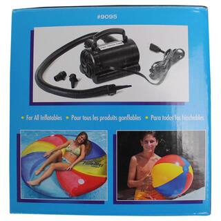 Swimline 110-Volt Electric Swimming Pool Inflatable Toy Air Pump Inflator 9095-WMT