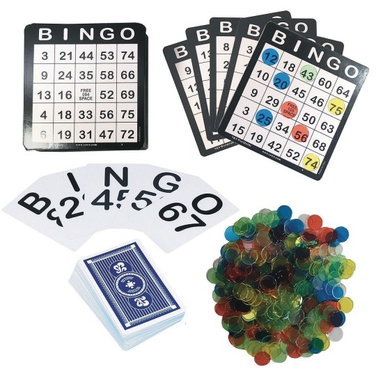 S S Worldwide Quick Play Bingo Set