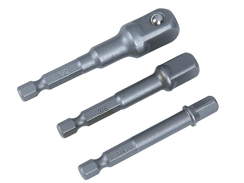 BlueSpot Tools Socket Adaptor Set 3 Piece B/S14108